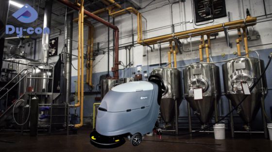 Dycon FS20 보행식 스크러버 (55L 용액 탱크 & 60L 회수 탱크)